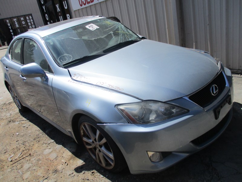 2007 LEXUS IS250 BABY BLUE 2.5L AT Z16255 RANCHO LEXUS RECYCLING
